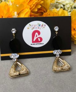 Black earrings