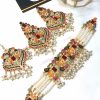 Nauratan set mehroon
