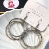 Silver earrings