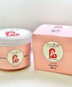 Homemade organic sugar wax