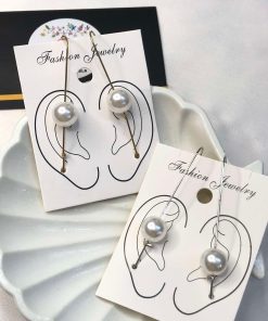 Golden and silver earrings