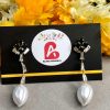 Black earrings