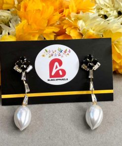 Black earrings