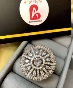 Silver AD ring (adjustable)
