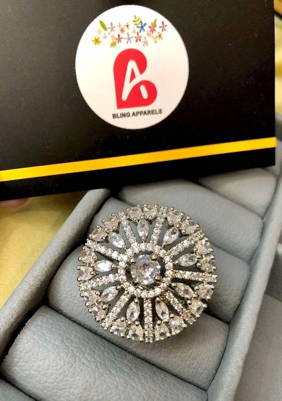 Silver AD ring (adjustable)