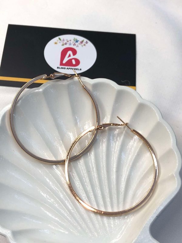 Golden hoops