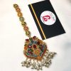 Nauratan bindya mehroon