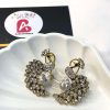 Peacock earrings