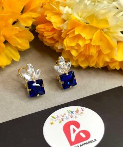 Blue studs