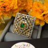 Green AD square ring