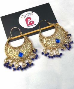 Blue earrings