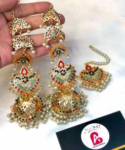 Nauratan jhumkay and bindya
