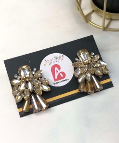 Champagne earrings