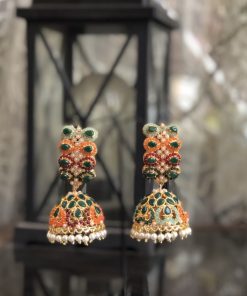 Nauratan earrings green
