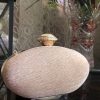 Pink oval bag