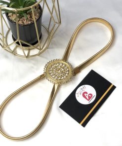 Golden coin belt