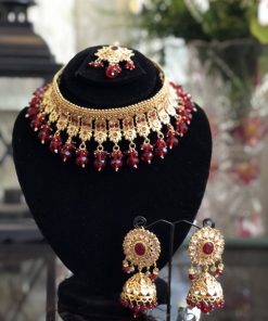 Red bridal set