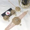 Embellished set pink