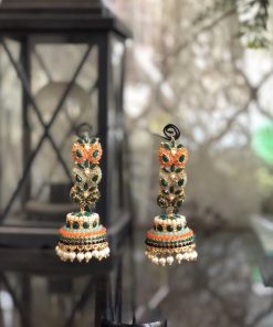 Nauratan earrings green