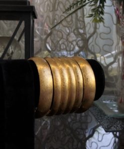 Golden bangles set