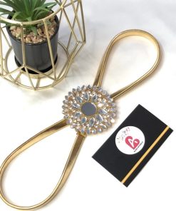 Golden flower belt