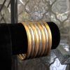 Golden and silver bangles
