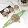 Embellished set green