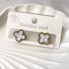 White clover studs