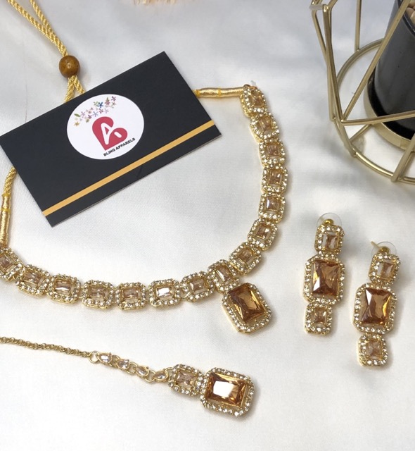 Zircone set champagne