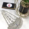Kundan jhoomer silver