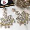 Uncut polki earrings