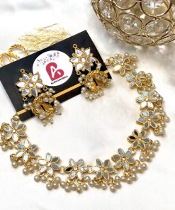 Kundan necklace Set