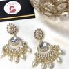 Uncut polki earrings