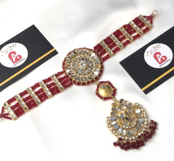 Kundan mathapatti red