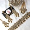 Embellished set champagne