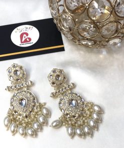 Uncut polki earrings