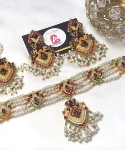 Nauratan set Maroon