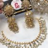 Kundan necklace Set