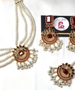 Nauratan set mehroon