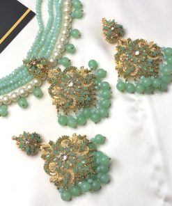 Kundan set mint