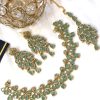 1 carat set with zircone mint and gold
