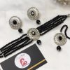 Kundan Choker Set Black