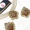Nauratan Necklace Set (Purple)