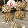 Kundan Earings Bindiya Set