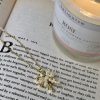 Stainless steel rotating necklace
