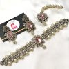 Embellished set pink