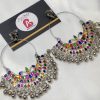 Afghani hoop earrings
