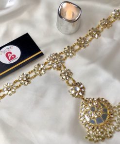 Golden kundan mathapatti