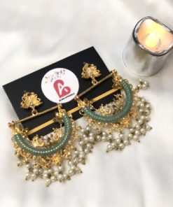 D bali earrings mint