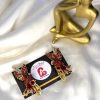 Bird earrings red